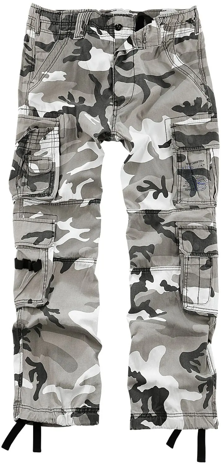 Pantalon Cargo de Brandit - Pantalon Pure Vintage - M à 5XL - pour Homme - camouflage urbain
