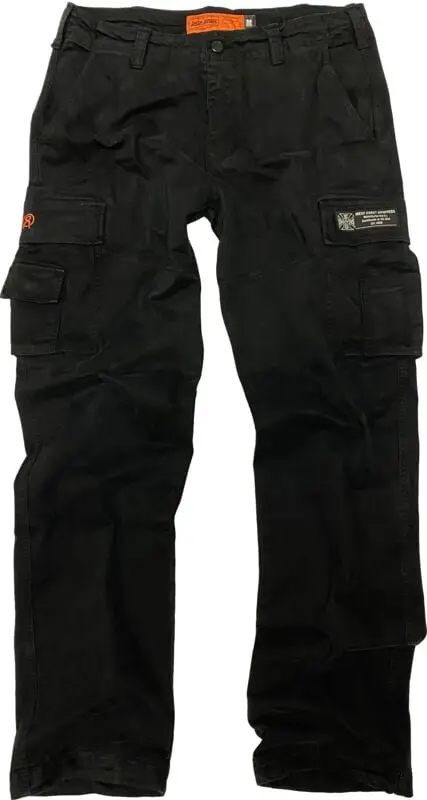 Pantalon Cargo de West Coast Choppers - WCC - M-65 CARGO PANTS - Vintage black - M à 3XL - pour Homme - noir