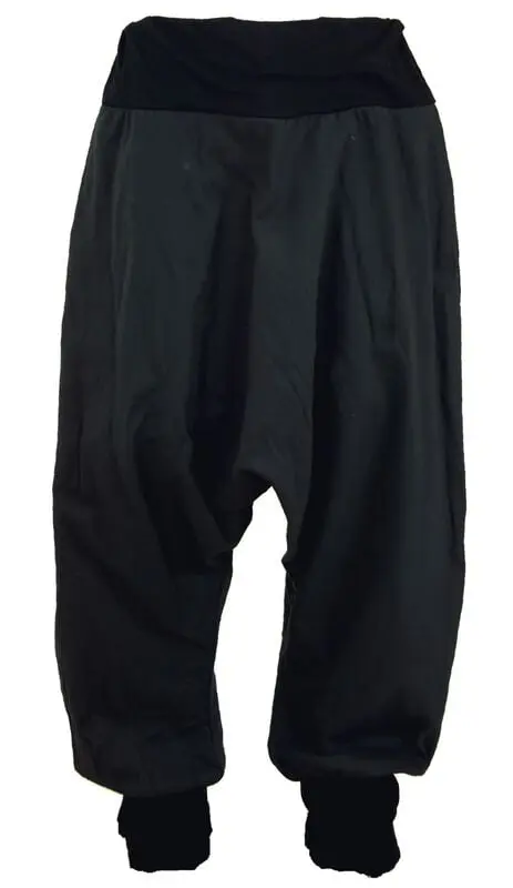 Pantalon en toile de Guru-Shop - Unisex Goa Aladin Pluderhose - schwarz - S à L - pour Unisexe - noir