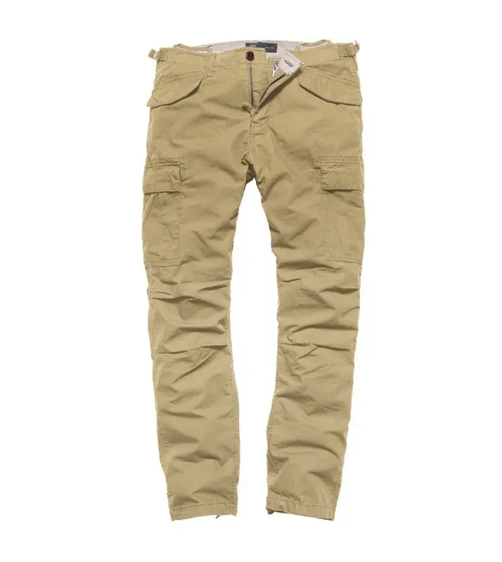 Pantalon en toile de Vintage Industries - MILLER M65 - Pantalon - 34 - pour Homme - kaki