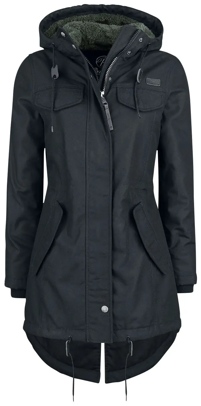 Parka de Brandit - Parka Femme Mash Lake - S à 5XL - pour Femme - noir
