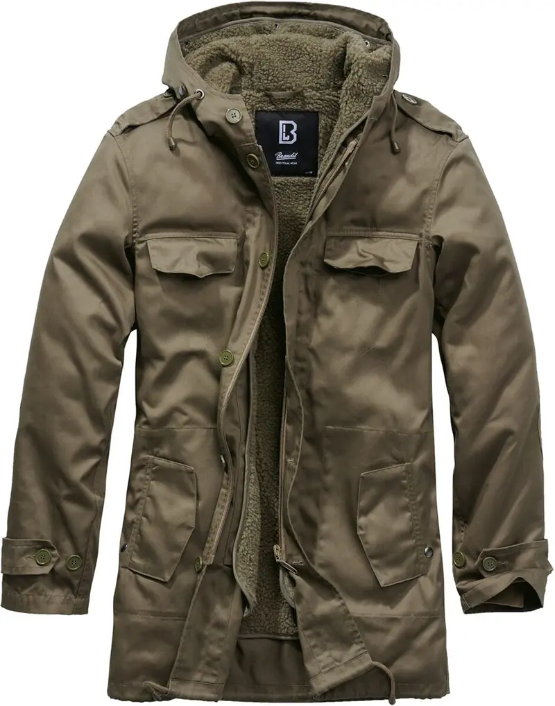 Parka de Brandit - Parka Forest BW - S à 5XL - pour Homme - olive