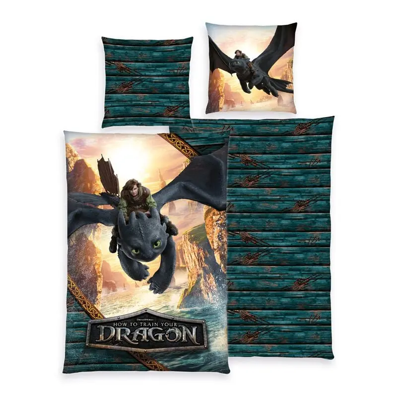 Parure de lit de Dragons - Dragon - pour Indifférent - multicolore