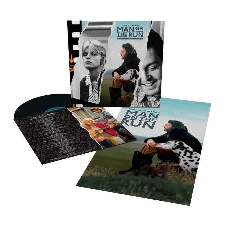Paul McCartney and Wings - Man on the Run (LP)