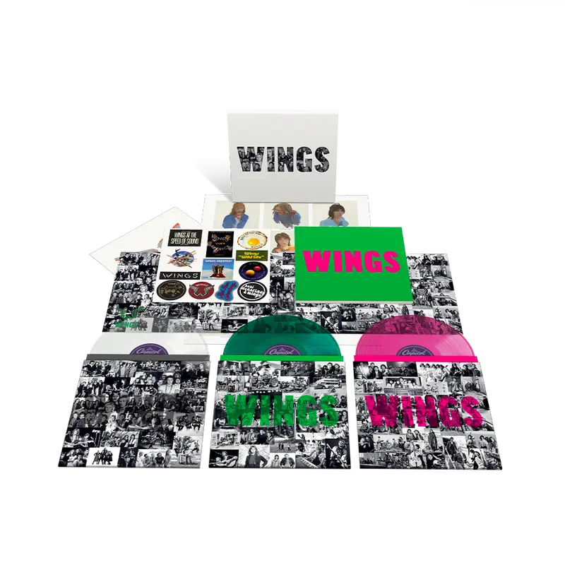 Paul McCartney & Wings - WINGS - 3LP Limited Edition Colour Collection