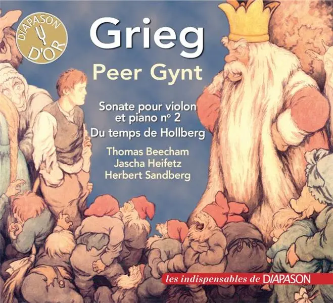 Peer Gynt - Sonate pour violon et piano numéro 2 - Du temps de Hollberg