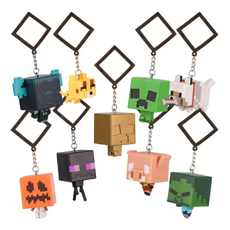 Pendentif sac à dos Gaming de Minecraft - Minecraft Backpack Buddies Series - pour Indifférent - multicolore