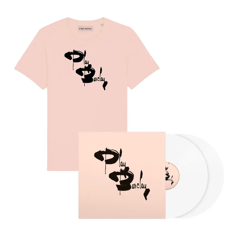 Play Barclay - C'est extra (Volume 1) - Double vinyle blanc + T-shirt Rose