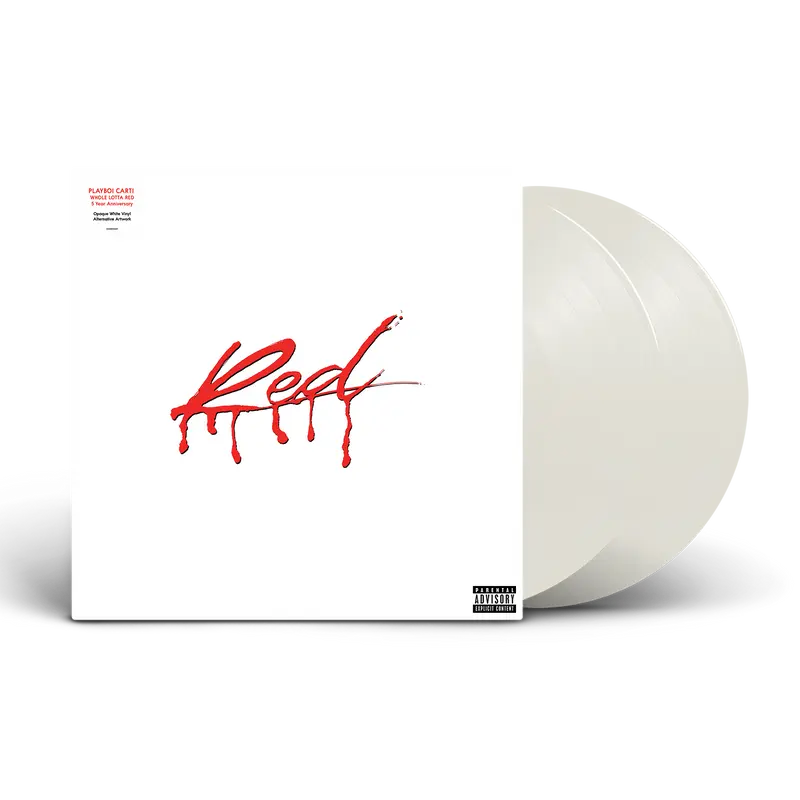 Playboi Carti - Whole Lotta Red (5 Year Anniversary Edition) - Double Vinyle Blanc Opaque