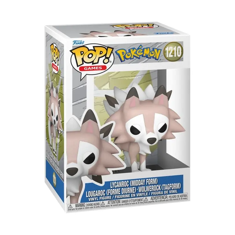 Pokémon - Lougaroc (Forme Diurne) - Funko Pop! n° 1210 - Funko Pop! - Funko Shop Europe