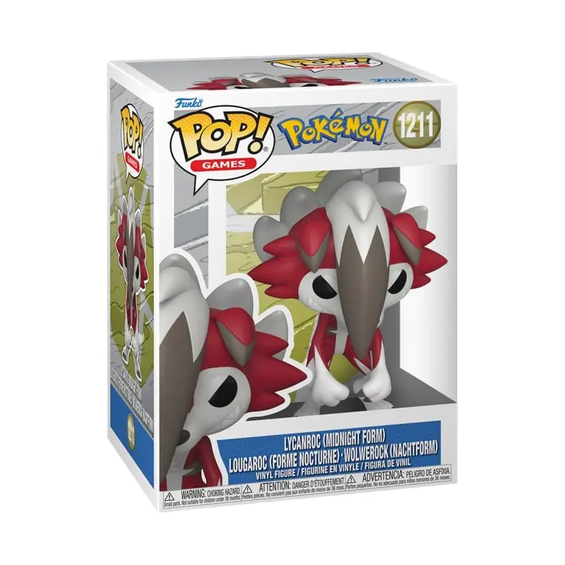 Pokémon - Lougaroc (Forme Nocturne) - Funko Pop! n° 1211 - Funko Pop! - Funko Shop Europe