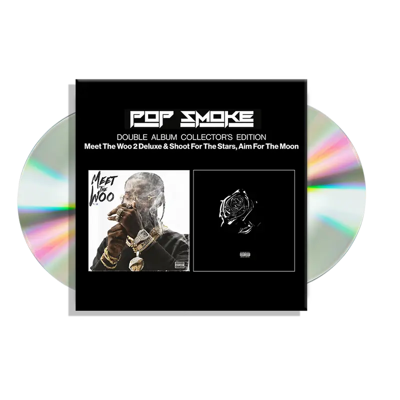 Pop Smoke - Shoot For The Stars Aim For The Moon / Meet The Woo 2 Deluxe - Double CD