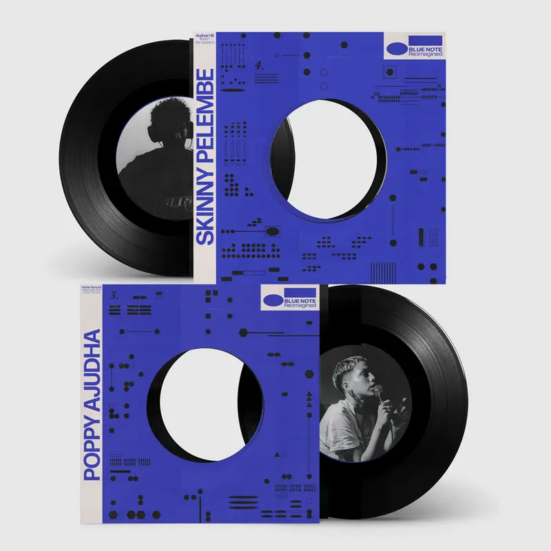 Poppy Ajudha - Watermelon- Man Illusion (Silly Apparition) / Watermelon Man - 45T - BLUE NOTE RE