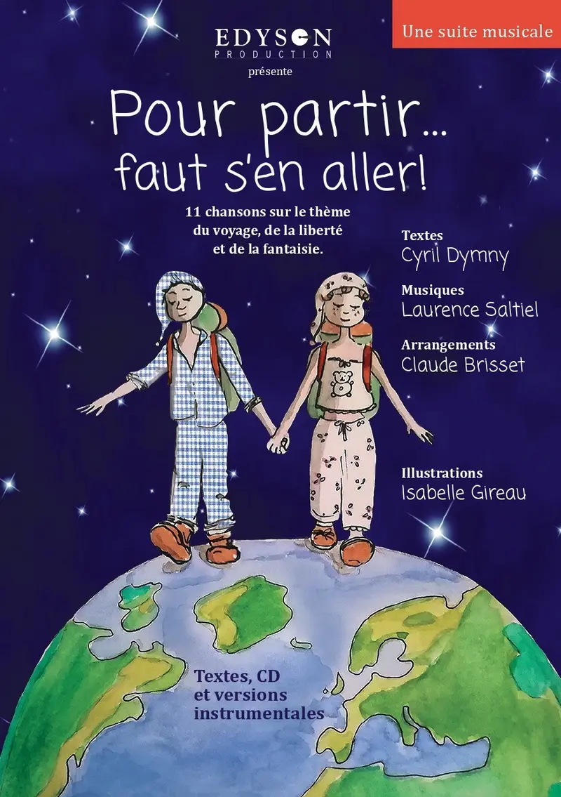 POUR PARTIR...FAUT S'EN ALLER! - LAURENCE SALTIEL (LIVRE CD)