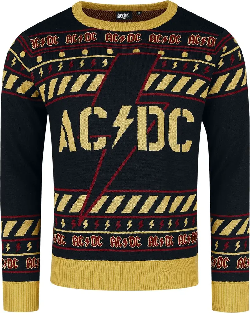 Pull de Noël de AC/DC - Holiday Sweater - M à 3XL - pour Homme - multicolore