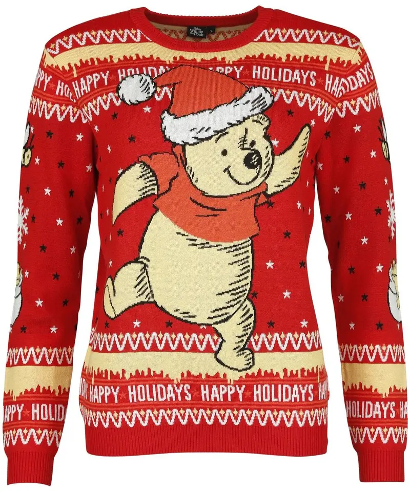 Pull de Noël Disney de Winnie L'Ourson - Dancer - S à XXL - pour Femme - multicolore