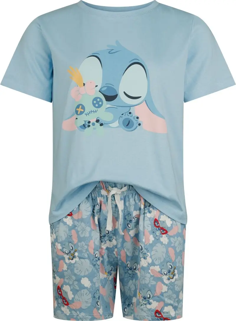 Pyjama Disney de Lilo & Stitch - Naptime - S à XXL - pour Femme - multicolore