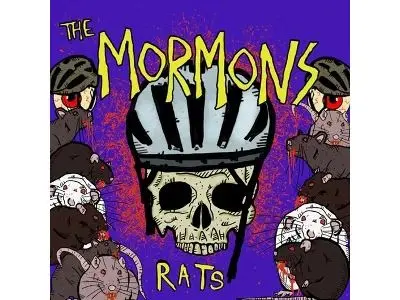Rats Vinyle Bleu et Rouge Marbré