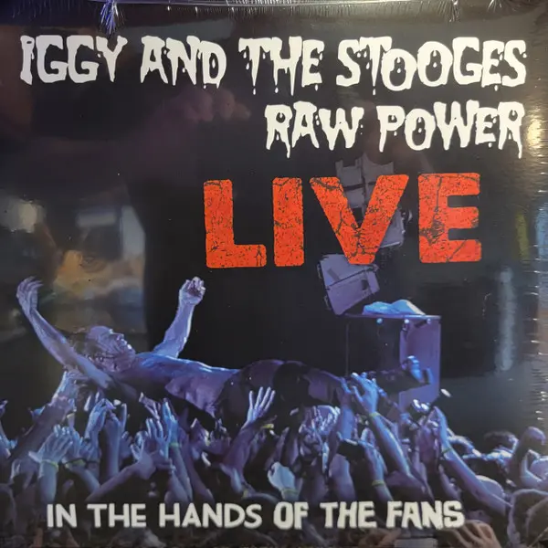 Raw Power Live In The Hands Of The Fans Édition Limitée Vinyle Bleu