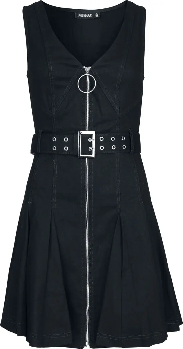 Robe courte Rockabilly de Jawbreaker - Robe Courte en Jean - M - pour Femme - noir