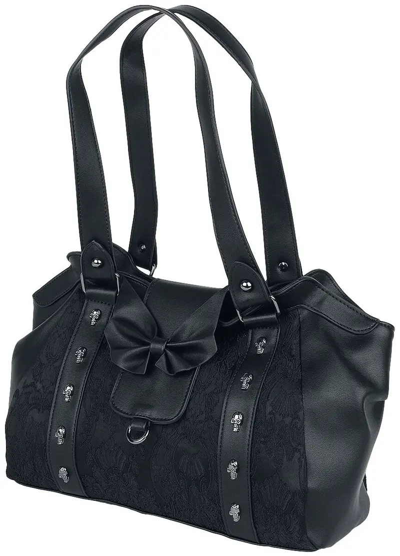 Sac à main Gothic de Banned Alternative - Maplesage - pour Femme - noir