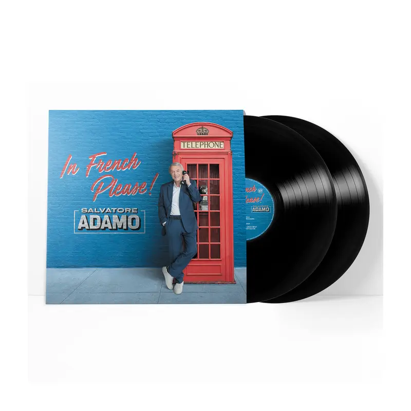 Salvatore Adamo - In french please ! - Double vinyle dédicacé