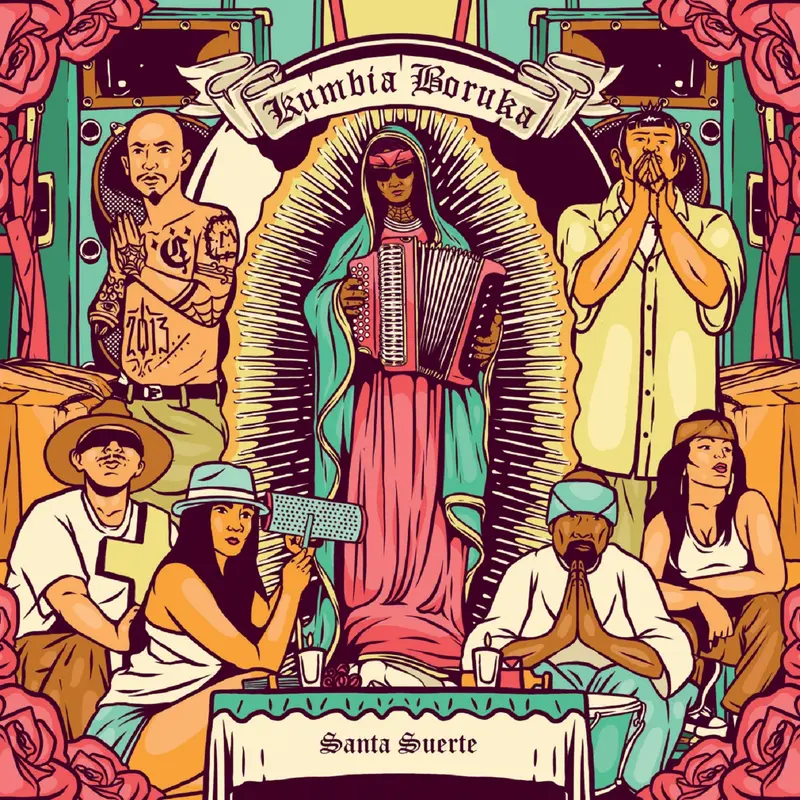 SANTA SUERTE - KUMBIA BORUKA (VINYLE 33T)