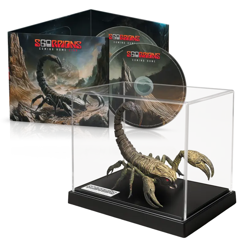 Scorpions - Coming Home Live - Double CD + Figurine Collector