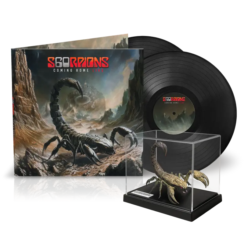 Scorpions - Coming Home Live - Double Vinyle + Figurine Collector