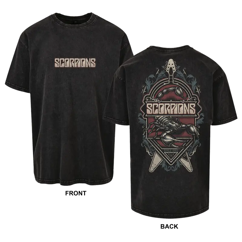 Scorpions - T-shirt "Soixante ans de Rock'n'Roll"
