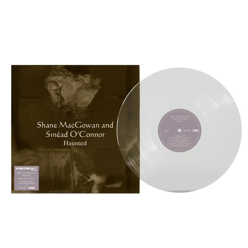Shane MacGowan & Sinead O’Connor - Haunted - Vinyle Crystal Clear