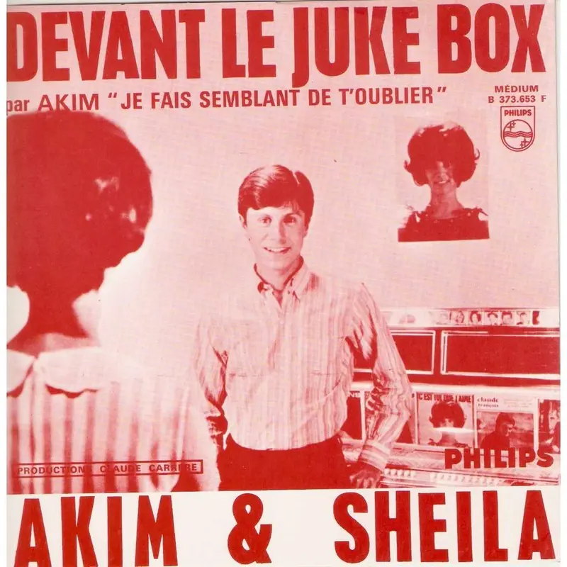 Sheila & Akim | Devant le juke box - 45 tours