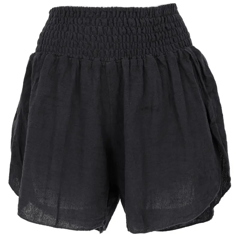 Short de Guru-Shop - Yoga Shorts Boho - S à XL - pour Femme - noir