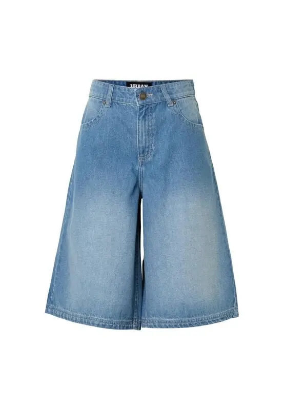 Short de Urban Classics - Bermuda en Jean - 28 à 30 - pour Femme - bleu