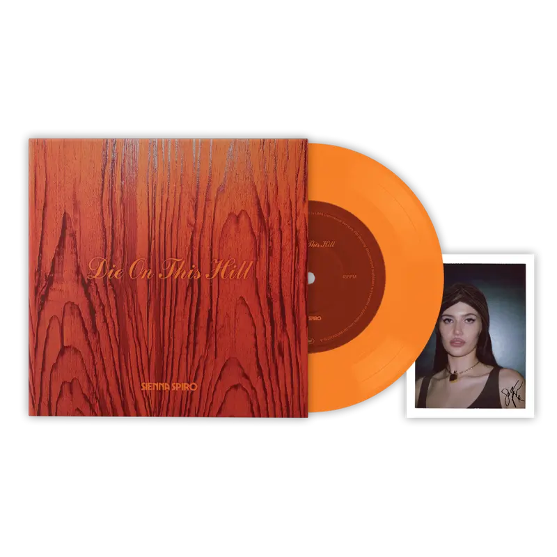 Sienna Spiro - Die On This Hill - Vinyle 45T Orange + Artcard dédicacée