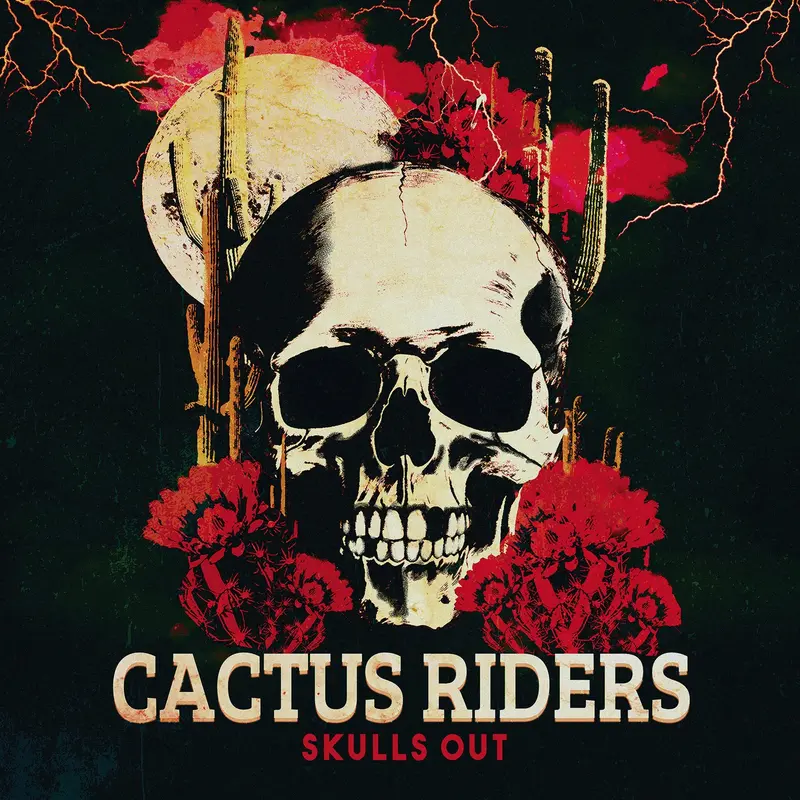 SKULLS OUT - CACTUS RIDERS (VINYLE 33T)