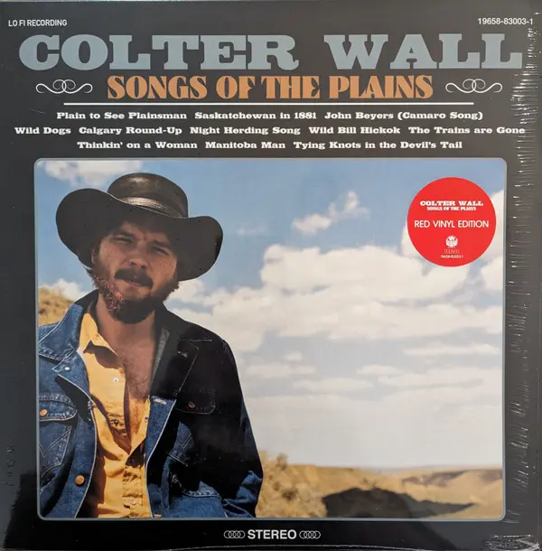 Songs Of The Plains Vinyle Rouge
