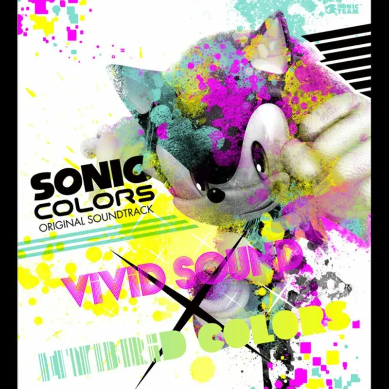 Sonic Colors Original Soundtrack Vivid Sound And Hybrid Colors Coffret