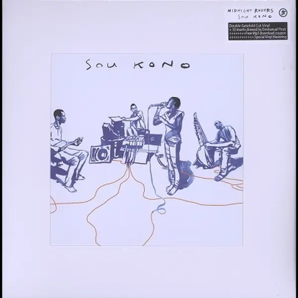 SOU KONO - MIDNIGHT RAVERS (VINYLE 33T)