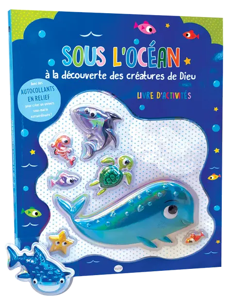 Sous l'océan - Un livre à remplir