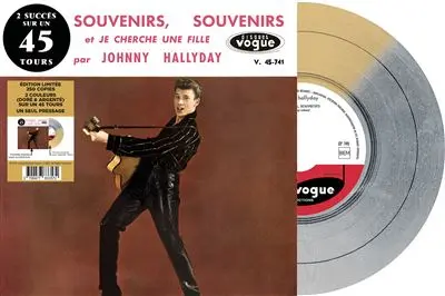 Souvenirs, Souvenirs Edition Limitée Vinyle Bicolore Doré et Argenté