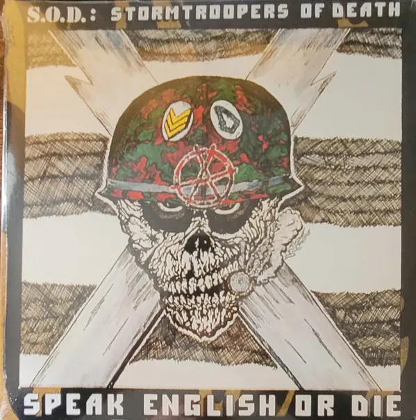 Speak English Or Die Vinyle Coloré