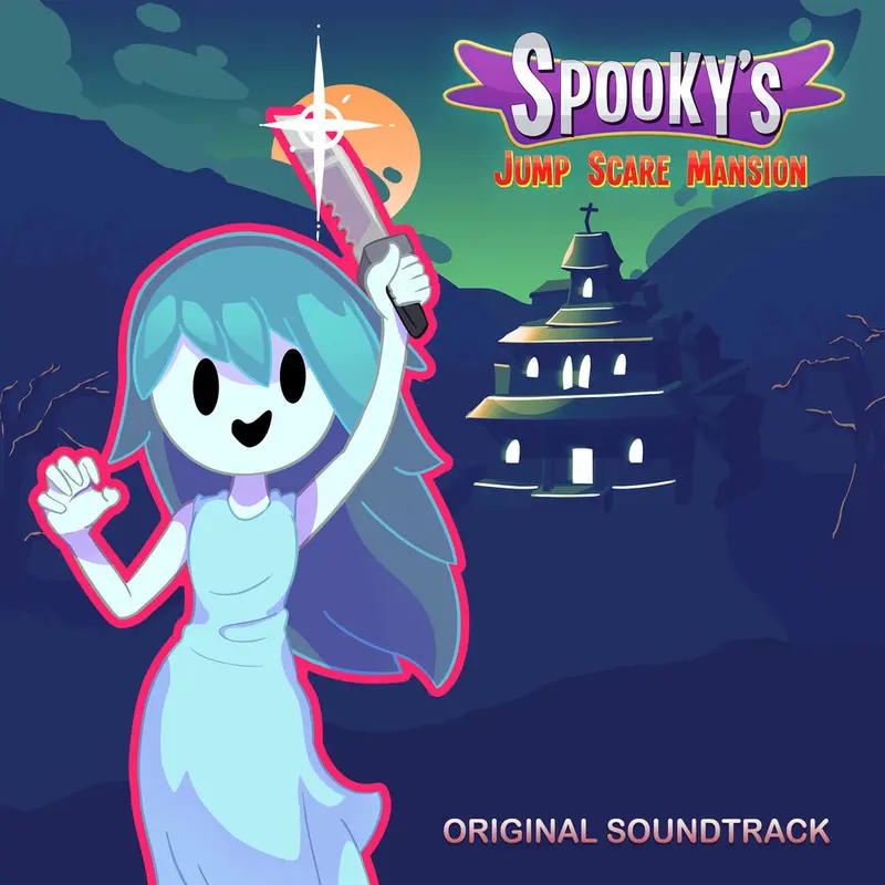Spooky's Jump Scare Mansion Vinyle Bleu
