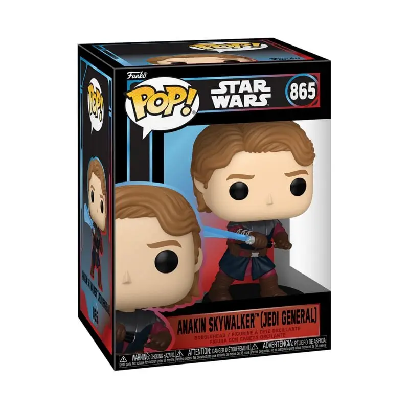 Star Wars - Anakin Skywalker (Général Jedi) - Funko Pop! n°865 - Funko Pop! - Funko Shop Europe