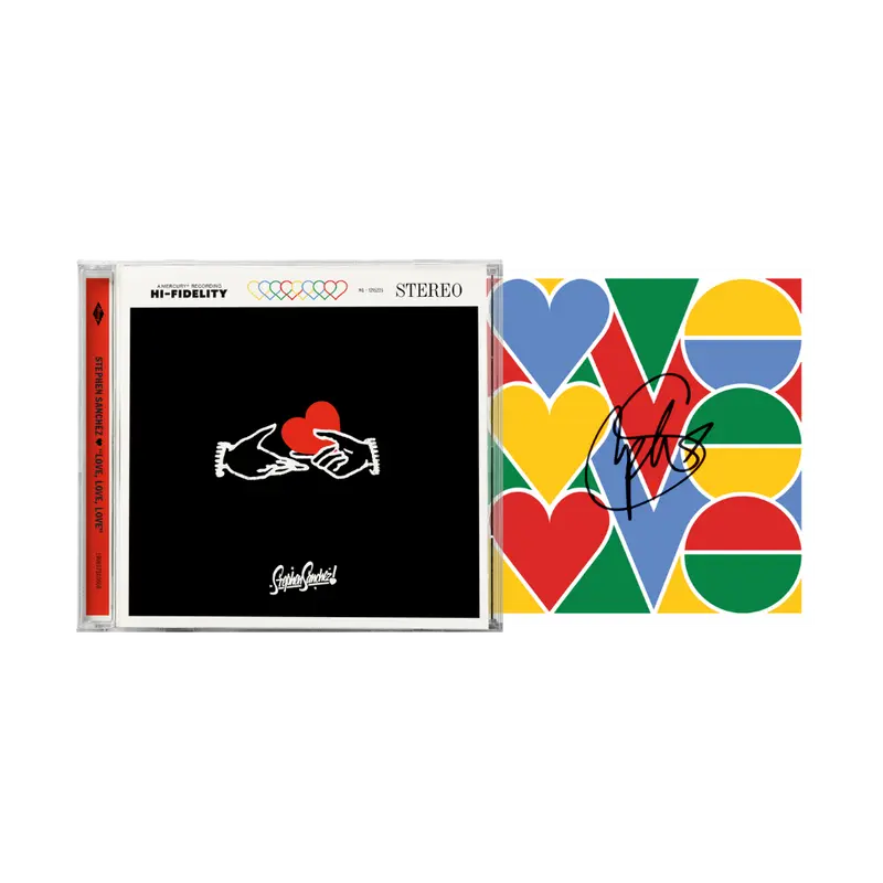 Stephen Sanchez - LOVE, LOVE, LOVE - CD + Artcard dédicacée