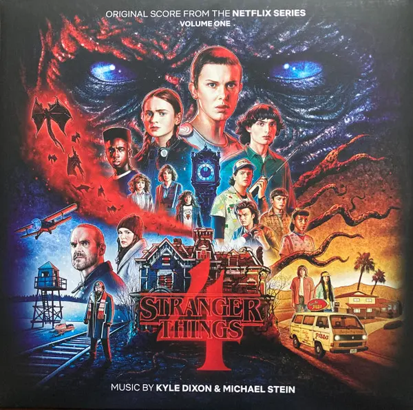 Stranger Things Season 4 Volume 1 Vinyle Bleu