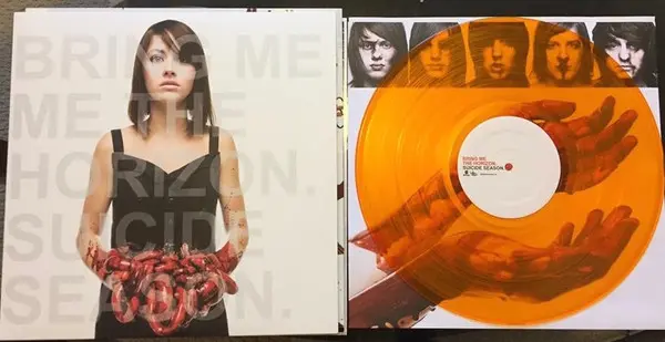 Suicide Season Edition Collector Vinyle orange trasparent