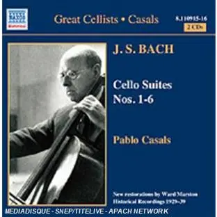 Suites pour violoncelle N°1 à N°6