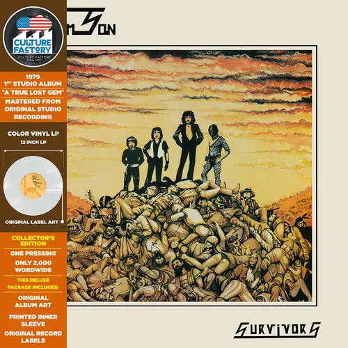 Survivors Vinyle Blanc Cassé