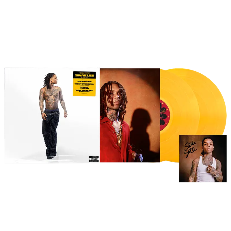Swae Lee - Same Difference - Double Vinyle Couleur Jaune + Artcard dédicacée
